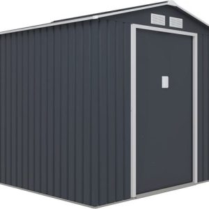 Abri de jardin métal "Vegas" - 4,07 m² - Gris