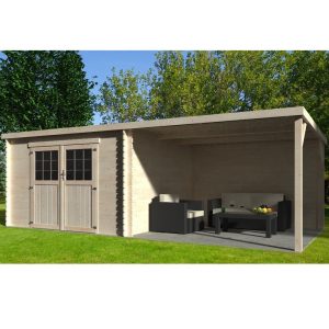 Abri de Jardin Eden en Bois - 18,36 m²