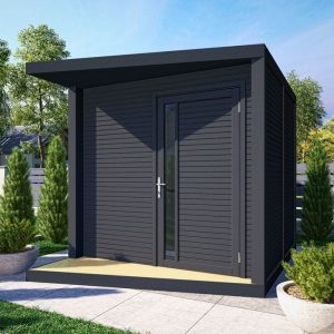 Abri de jardin Neris Gris Anthracite – 7.1 m2
